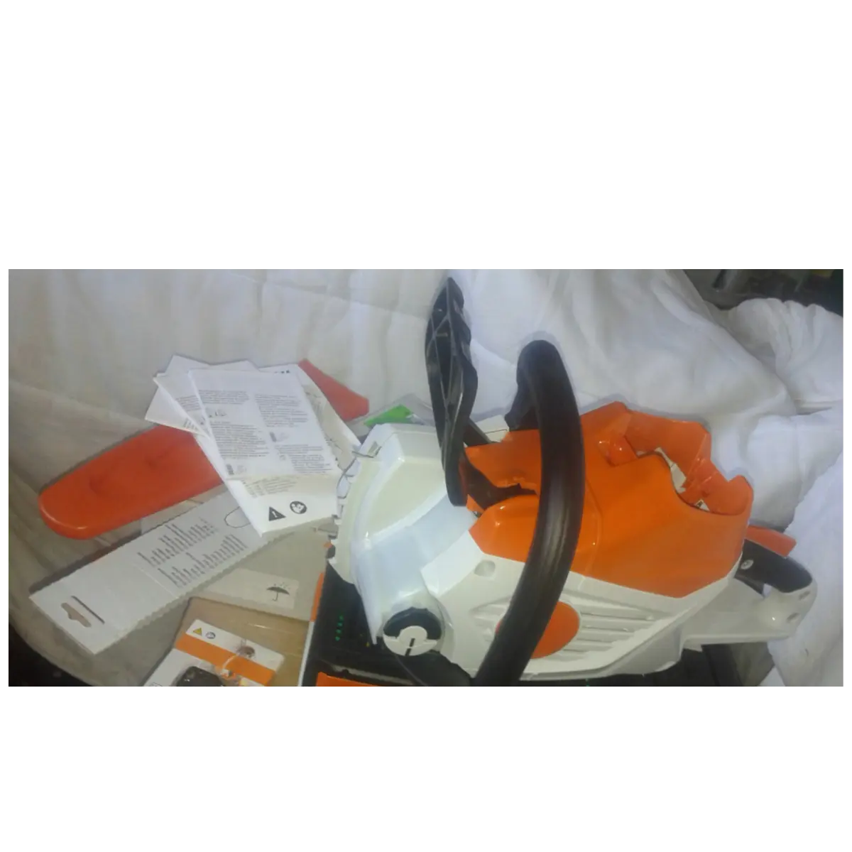 Mobilna pila do konserwacji rabat kwiatowych