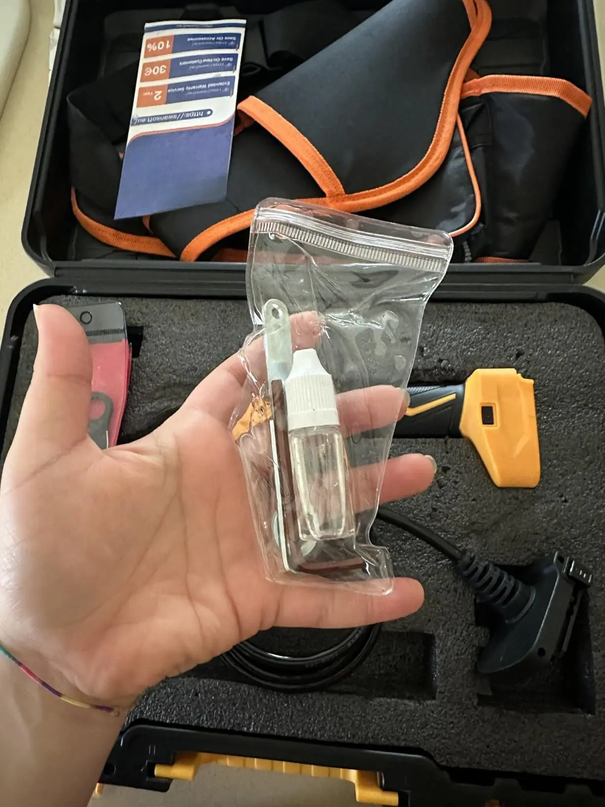 Komplett PRO PT-4500 készlet hordozó tokkal családi gazdaságban